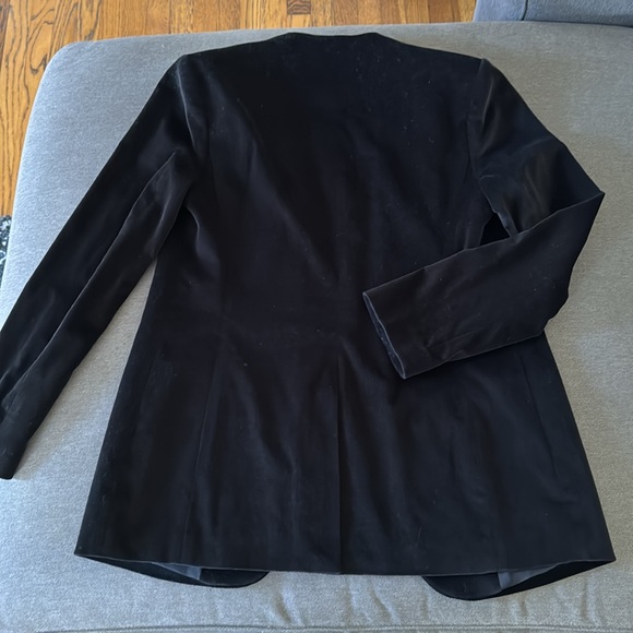 Madewell velvet Black Oversized Blazer. Size 2. Used. Perfect Condition. - Picture 7 of 7